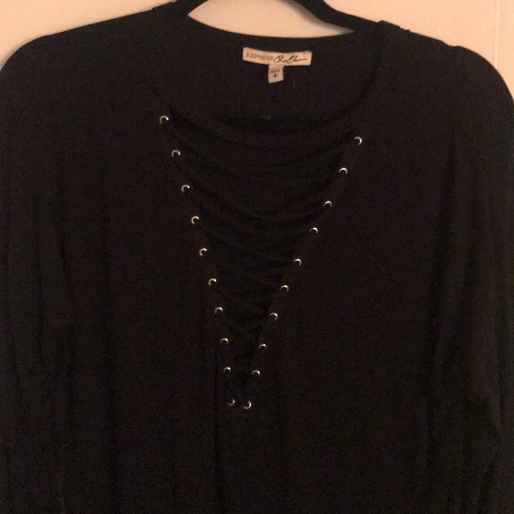 Express Lace Up Top